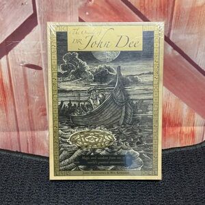 The Oracle of Dr. John D. 28 cards template illustrated book new sealed.